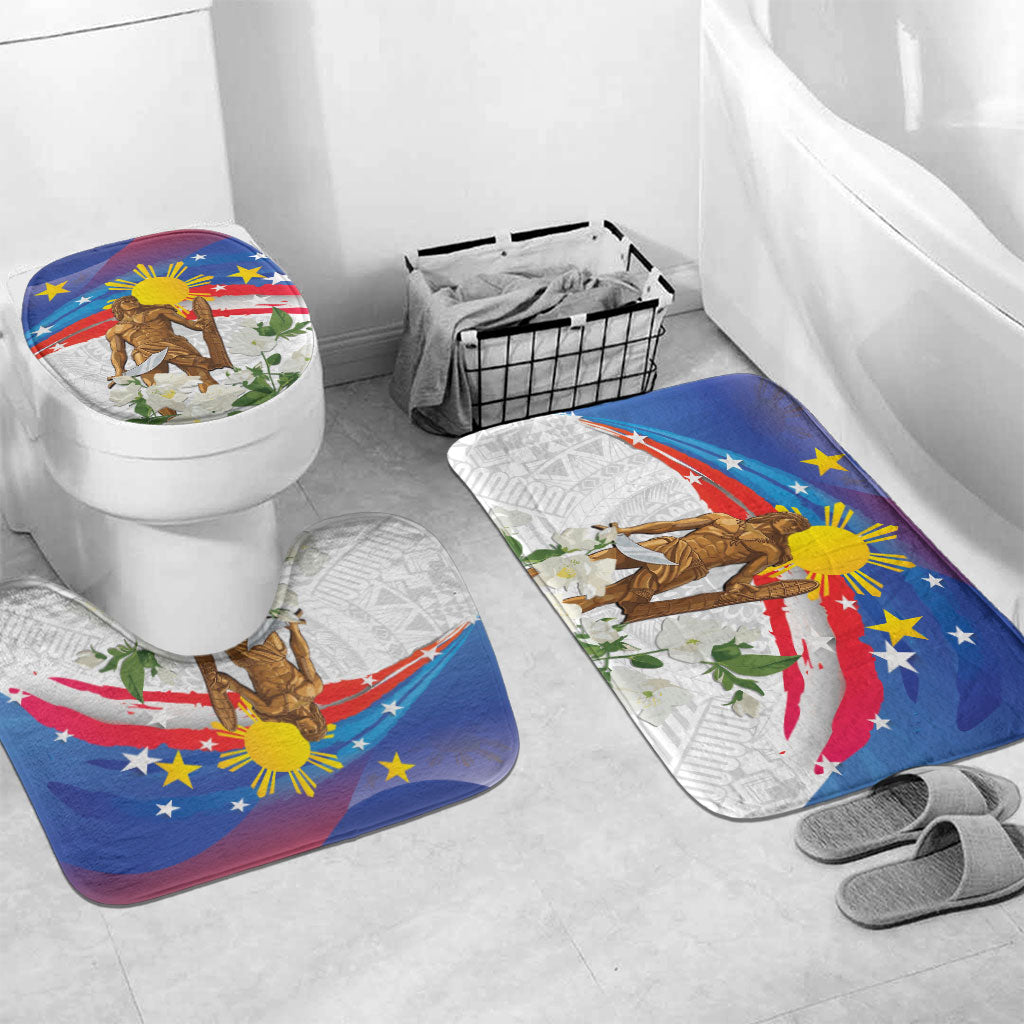 Philippines Flag Day Bathroom Set Lapu-Lapu Warrior Heritage Art