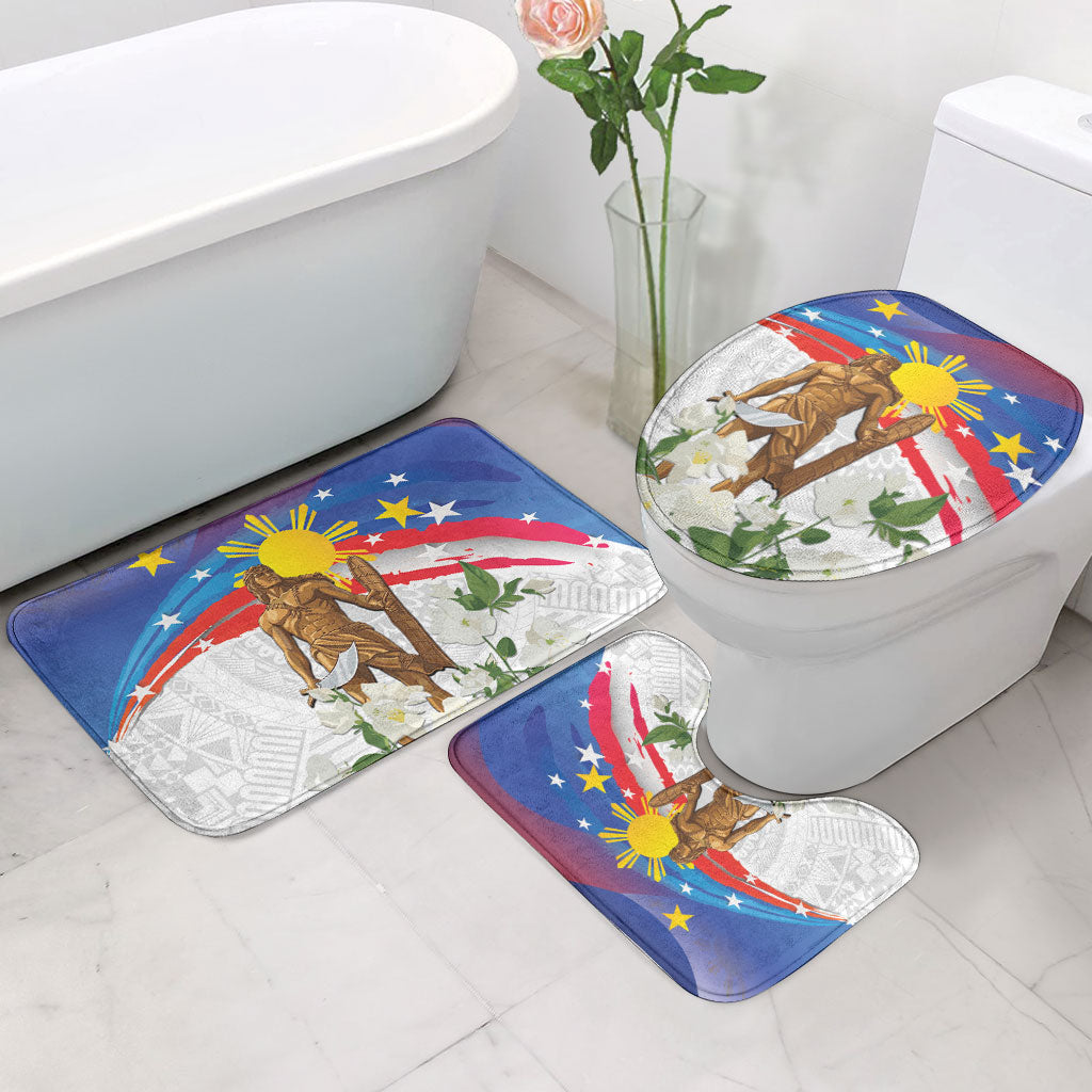 Philippines Flag Day Bathroom Set Lapu-Lapu Warrior Heritage Art