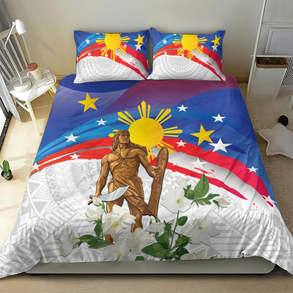 Philippines Flag Day Bedding Set Lapu-Lapu Warrior Heritage Art