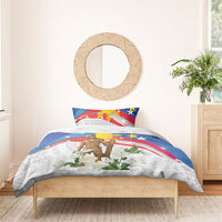 Philippines Flag Day Bedding Set Lapu-Lapu Warrior Heritage Art