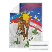 Philippines Flag Day Blanket Lapu-Lapu Warrior Heritage Art