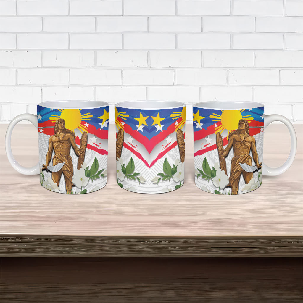 Philippines Flag Day Ceramic Mug Lapu-Lapu Warrior Heritage Art