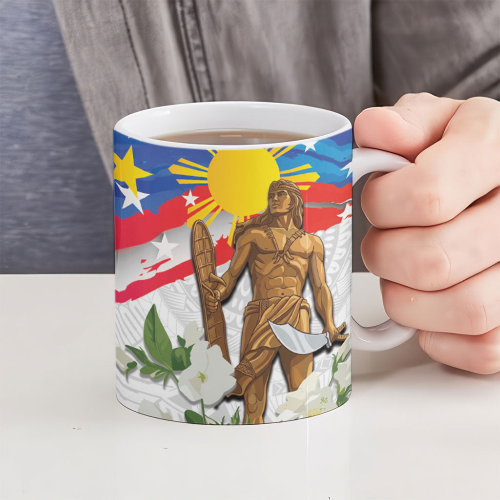 Philippines Flag Day Ceramic Mug Lapu-Lapu Warrior Heritage Art