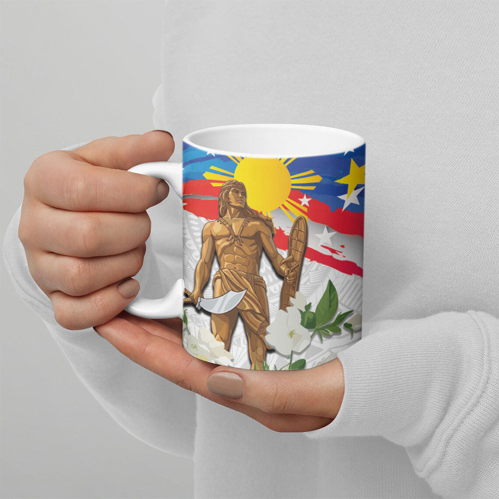 Philippines Flag Day Ceramic Mug Lapu-Lapu Warrior Heritage Art