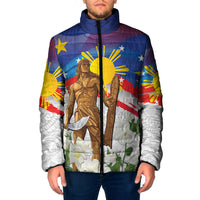 Philippines Flag Day Padded Jacket Lapu-Lapu Warrior Heritage Art