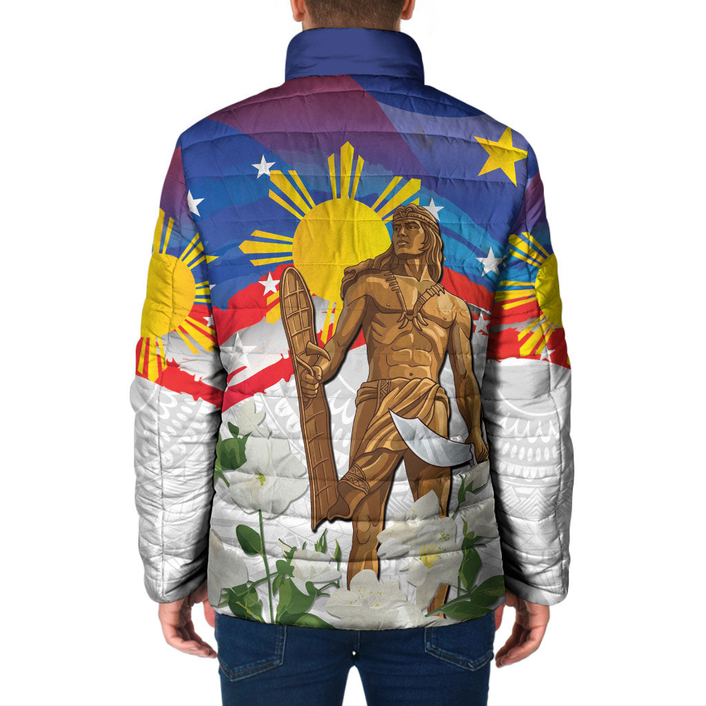 Philippines Flag Day Padded Jacket Lapu-Lapu Warrior Heritage Art