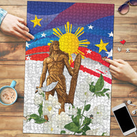 Philippines Flag Day Puzzle Lapu-Lapu Warrior Heritage Art