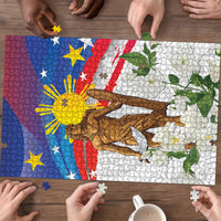 Philippines Flag Day Puzzle Lapu-Lapu Warrior Heritage Art