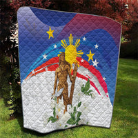 Philippines Flag Day Quilt Lapu-Lapu Warrior Heritage Art