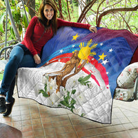 Philippines Flag Day Quilt Lapu-Lapu Warrior Heritage Art