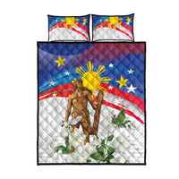 Philippines Flag Day Quilt Bed Set Lapu-Lapu Warrior Heritage Art
