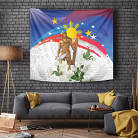 Philippines Flag Day Tapestry Lapu-Lapu Warrior Heritage Art