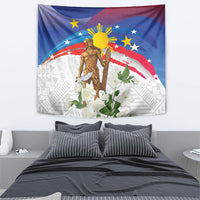 Philippines Flag Day Tapestry Lapu-Lapu Warrior Heritage Art