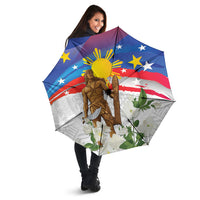 Philippines Flag Day Umbrella Lapu-Lapu Warrior Heritage Art