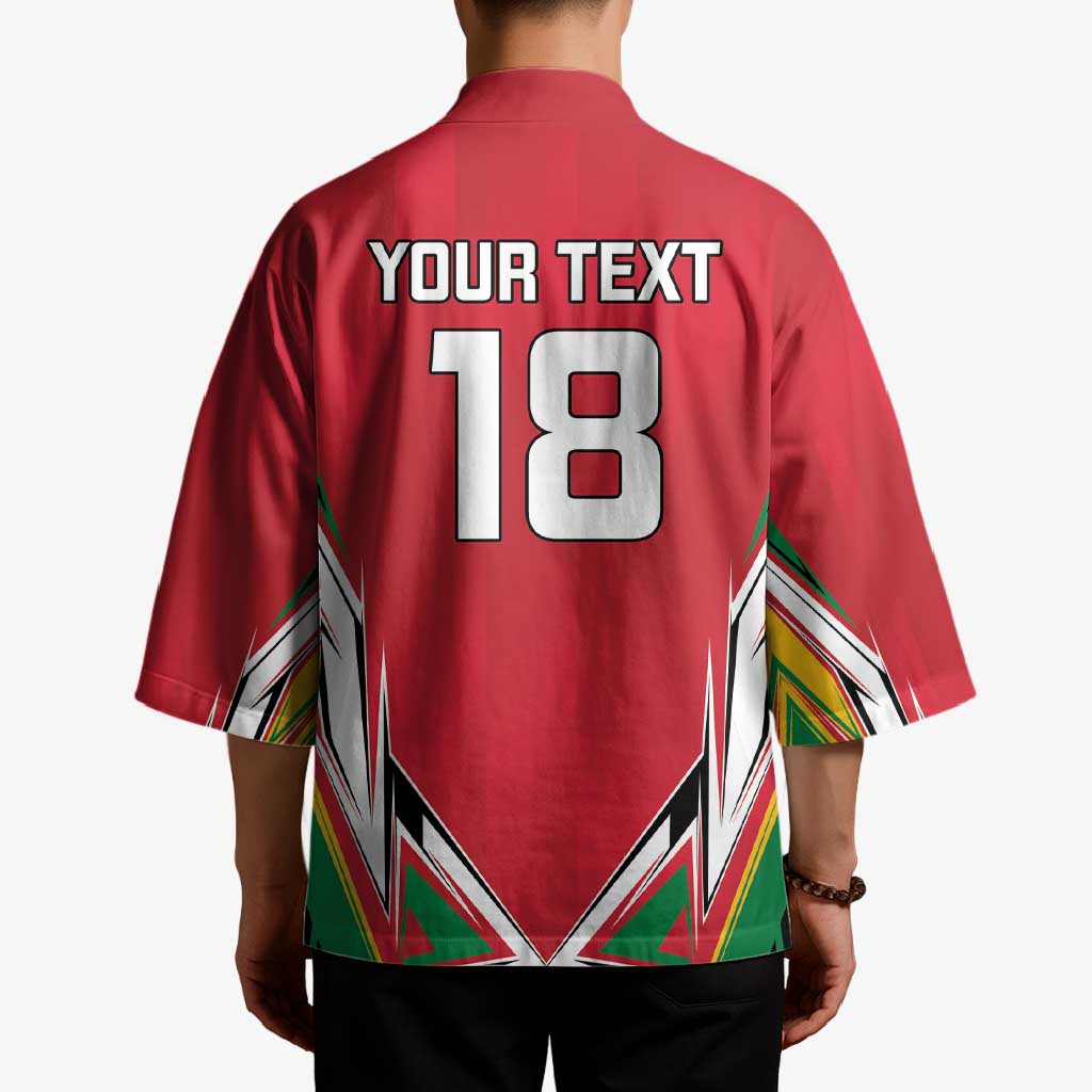 Custom Guyana Cricket Spirit Kimono Amazon Warriors Inspired - Wonder Print Shop