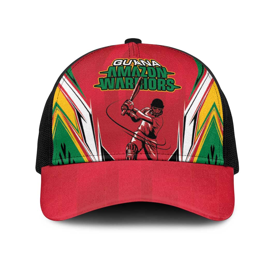Guyana Cricket Spirit Mesh Trucker Cap Amazon Warriors Inspired - Wonder Print Shop