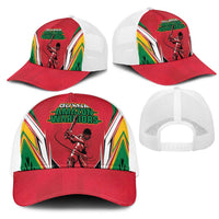 Guyana Cricket Spirit Mesh Trucker Cap Amazon Warriors Inspired - Wonder Print Shop