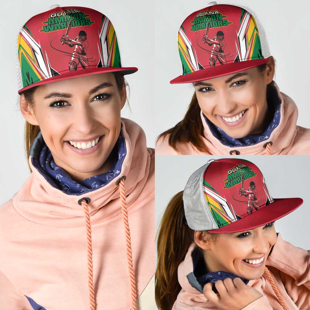 Guyana Cricket Spirit Mesh Trucker Cap Amazon Warriors Inspired - Wonder Print Shop