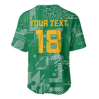 Custom Guyana Football Baseball Jersey One Team One Game Green Version - Wonder Print Shop