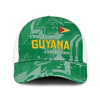 Guyana Football Baseball Net Cap One Team One Game Green Version - Wonder Print Shop