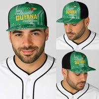 Guyana Football Baseball Net Cap One Team One Game Green Version - Wonder Print Shop