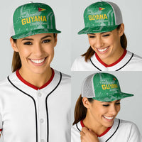 Guyana Football Baseball Net Cap One Team One Game Green Version - Wonder Print Shop