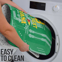 Custom Guyana Football Bathroom Set One Team One Game Green Version - Wonder Print Shop