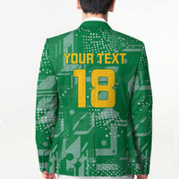 Custom Guyana Football Blazer One Team One Game Green Version - Wonder Print Shop