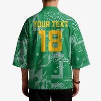 Custom Guyana Football Kimono One Team One Game Green Version - Wonder Print Shop