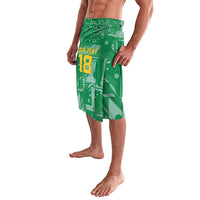 Custom Guyana Football Lavalava One Team One Game Green Version - Wonder Print Shop