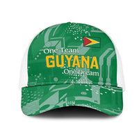 Guyana Football Mesh Trucker Cap One Team One Game Green Version - Wonder Print Shop