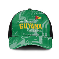 Guyana Football Mesh Trucker Cap One Team One Game Green Version - Wonder Print Shop