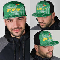 Guyana Football Mesh Trucker Cap One Team One Game Green Version - Wonder Print Shop