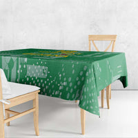 Custom Guyana Football Tablecloth One Team One Game Green Version - Wonder Print Shop