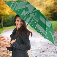 Custom Guyana Football Umbrella One Team One Game Green Version - Wonder Print Shop