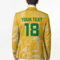Custom Guyana Football Blazer One Team One Game Yellow Version - Wonder Print Shop