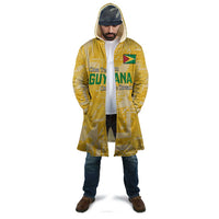Custom Guyana Football Cloak One Team One Game Yellow Version - Wonder Print Shop