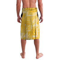 Custom Guyana Football Lavalava One Team One Game Yellow Version - Wonder Print Shop