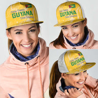 Guyana Football Mesh Trucker Cap One Team One Game Yellow Version - Wonder Print Shop
