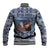 Finland Joulupukki Christmas Baseball Jacket Mythology Hannunvaakuna - Wonder Print Shop