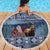 Finland Joulupukki Christmas Beach Blanket Mythology Hannunvaakuna - Wonder Print Shop