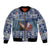 Finland Joulupukki Christmas Bomber Jacket Mythology Hannunvaakuna - Wonder Print Shop