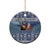 Finland Joulupukki Christmas Ceramic Ornament Mythology Hannunvaakuna