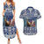 Finland Joulupukki Christmas Couples Matching Summer Maxi Dress and Hawaiian Shirt Mythology Hannunvaakuna - Wonder Print Shop