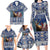 Finland Joulupukki Christmas Family Matching Long Sleeve Bodycon Dress and Hawaiian Shirt Mythology Hannunvaakuna - Wonder Print Shop