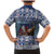 Finland Joulupukki Christmas Family Matching Mermaid Dress and Hawaiian Shirt Mythology Hannunvaakuna - Wonder Print Shop