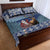 Finland Joulupukki Christmas Quilt Bed Set Mythology Hannunvaakuna