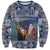 Finland Joulupukki Christmas Sweatshirt Mythology Hannunvaakuna