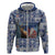 Finland Joulupukki Christmas Zip Hoodie Mythology Hannunvaakuna