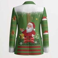 Christmas Costume Elf Blazer Santa Little Helper Green - Wonder Print Shop